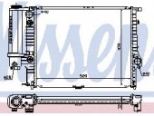    (NISSENS) (AVA) BMW E34